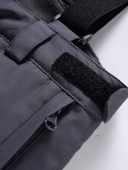 Горнолыжный костюм Valianly подростковый для мальчика темно-серого цвета 9229TC  фото 16