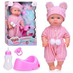 Пупс "Таисия" (пьет, писает) с аксессуарами, в коробке