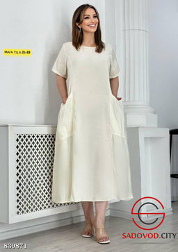 Платье женское однотонное - Bruno фото 4