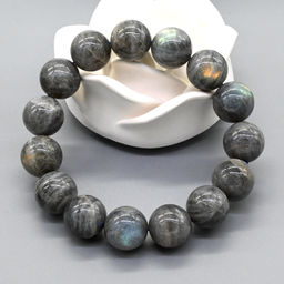 Браслет из Лабрадора шарик 16мм