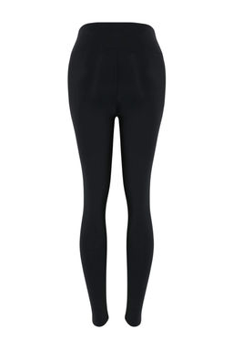 Siyah Poliamid Kumas Orme Tam Boy Spor Tayt THMSS26TY00018 - Trendyolmilla фото 2