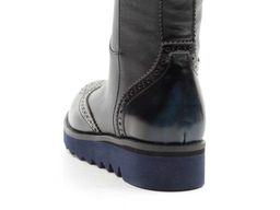 02-91-309-02-5 BLACK Сапоги женские (натуральная кожа, байка) - Фабричный китай фото 11