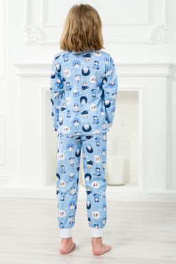 Пижама детская из джемпера и брюк из кулирки Кошки - Амадэль фото 9
