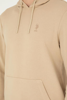 Мужская базовая толстовка песочного цвета Неожиданная скидка в корзине - U.s. polo assn фото 7