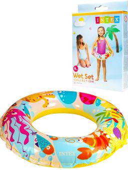Надувной круг Морские обитатели 51см (микс), 3-6 лет INTEX  фото 3