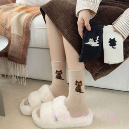 Шерстяные носки One cat - Купи слона фото 2