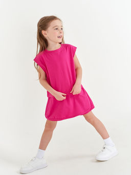 Футболка укороченная без рукавов Бабл-гам - Bungly фото 4