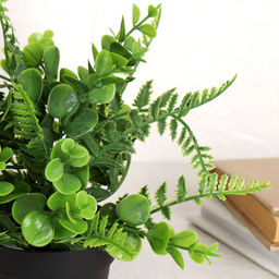 Цветочная композиция Зелень 23 см / CW475 /уп 12/144/ микс - Галеонтрейд фото 7