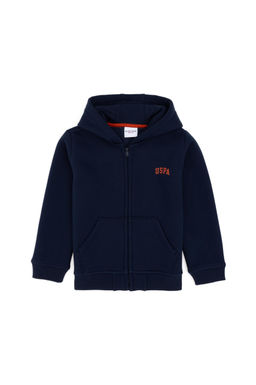 Темно-синий вязаный кардиган для мальчика Неожиданная скидка в корзине - U.s. polo assn фото 2