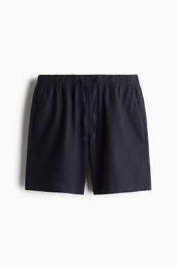 Pantal?n corto en mezcla de lino Relaxed Fit - H&m фото 3