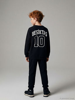 Be?ikta? Bask?l? Erkek ?ocuk E?ofman Tak?m?