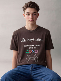 PlayStation Bask?l? Erkek ?ocuk Ti??rt