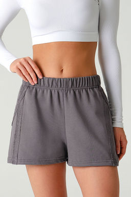 Арт.15-503/2 Шорты женские 44-50 (4 шт) Цвет:темно-серый - Калинка фото 2