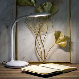 TLD-561 White/LED/450Lm/4500K Светильник настольный, 7W. Механический выключатель. Белый. ТМ Uniel - Volpe фото 11