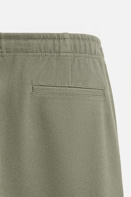 COMFORT FIT JOGGER WAIST TROUSERS - Zara фото 26