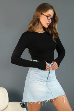 Лонгслив женский лапша ЛГ-02