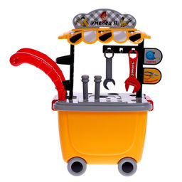 Игровой модуль Мастерская на колесах, тележка, 27 деталей - Woow toys фото 2