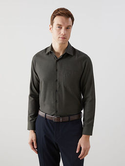 Regular Fit Uzun Kollu Arm?rl? Erkek G?mlek