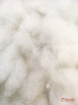 Файбер (чесаный), 1 кг - 1 пакет, силиконизированное волокно-100%