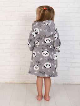 ХЛ007 Халат "Панда" (серый)
