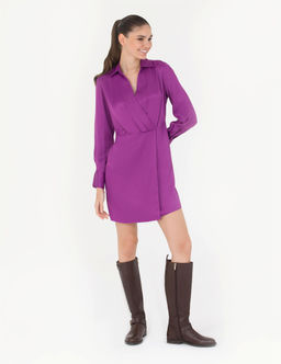 Menek_e Saten Elbise - Pierre cardin фото 3