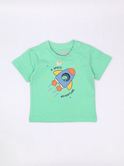 CRB wear / CSBB 64044-37-436 Футболка для мальчика,зеленый/Ex.Cherubino