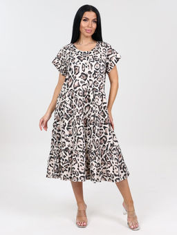 761 ЖЕНСКОЕ ПЛАТЬЕ (Бежевый)