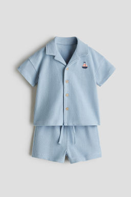 2-piece cotton jersey set - H&m фото 5