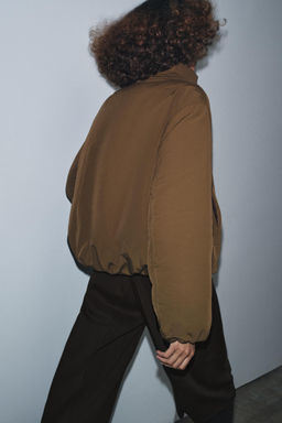 ZW QUILTED JACKET - Zara фото 3