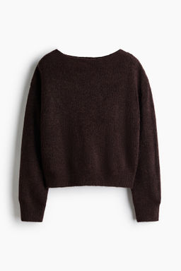 Jersey oversize con escote barco - H&m фото 4