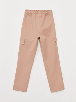 Beli Lastikli Basic Gabardin K?z ?ocuk Pantolon