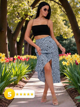 Юбка Малина Шанталь вискоза