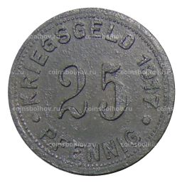 25 пфеннигов 1917 года Германия  Нотгельд Мюнстер