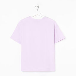 Футболка женская MIST basic, размер 44-46, лиловая