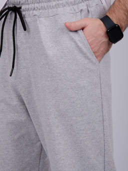 Джоггеры "Джереми" серые, футер с лайкрой