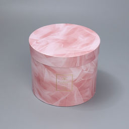 Набор шляпных коробок для цветов 4 в 1 Текстурный, 14 13 см - 20 17,5 см - Дарите счастье фото 7