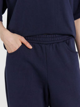 Брюки Mark Formelle 182528-1 прямые из хлопка синие  фото 4