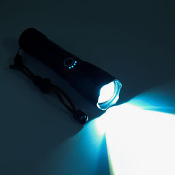 Фонарь ручной аккумуляторный, 12 Вт, 340 лм, P50, 5 режимов, 17 х 4 см - Simaland фото 5