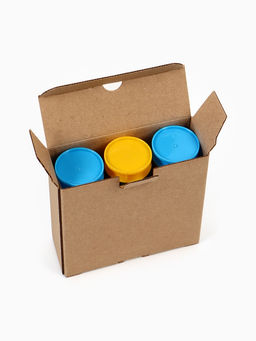 Набор мыльных пузырей 3 штуки, 45 мл, Смешарики