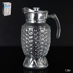 Кувшин 1800 мл с крышкой / J-125YL /уп 12/ АКЦИЯ