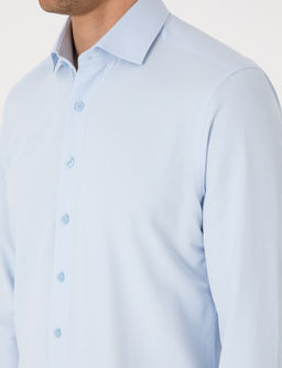 A__k Mavi Slim Fit Uzun Kollu Arm_rl_ G_mlek