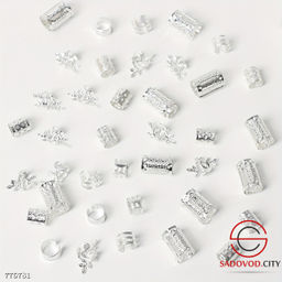 Колечки на волосы, 40 штук - Bruno фото 6