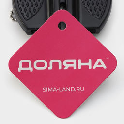 Заточка для ножей Доляна, 7.5×6×2.5 см, с 2 отделениями для стальных и керамических ножей, МИКС