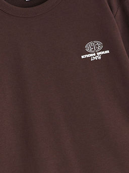 Bisiklet Yaka Erkek ?ocuk Sweatshirt