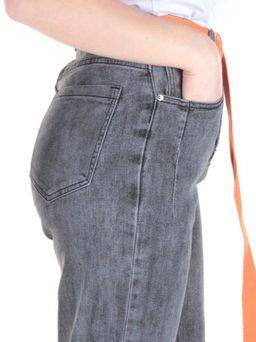 A966 Джинсы-бананы женские YIYUNFENGCAI - Фабричный китай фото 5