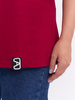 Футболка плотная FU21506RED29