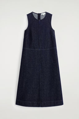 VESTIDO VAQUERO MIDI CORTE EVAS?