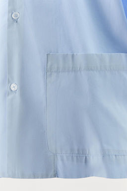 COTTON PYJAMA SHIRT - Zara фото 7