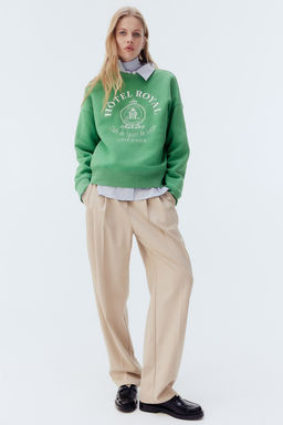 Sudadera oversize con motivo estampado - H&m фото 4