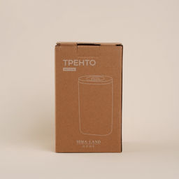 Банка для сыпучих SL Home «Тренто», 1 л, 11×7.5×18.5 см, фарфор, белая